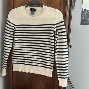 Stripped Cashmere Sweater